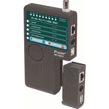 Pro's Kit Ten, Proskit MT-7057N Network Kablo Test Cihazı RJ45 RJ11 USB Bnc Lan Tester