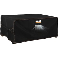 Bahçe Mobilyası Örtüsü, 250-210-90CM, Ağır Hizmet Oxford Kumaş, Su Geçirmez, Dış Mekan Veranda Masa Örtüsü, Havalandırmalı Masa ve Sandalye Koruma Kılıfı