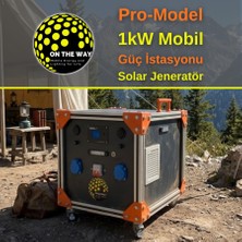 On The Way Otw Pro-Model 1000W Mobil Güç Istasyonu | Lifepo4 Bataryalı Solar Jeneratör