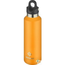 592 ml Büyük Kapasiteli Özel Kapak Sistemli 18SAAT Sıcak/36 Saat Soğuk Çelik Termos -592ML