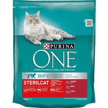 One Kısır Sığır Etli Kedi Maması 800 gr