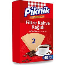 Kahve Filtre Kağidi 40'li No:2