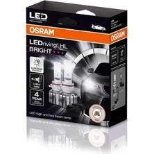 Far Ampulü LED Hb4/hır2 12V 19W Bright Model 9006DWBRT-2HFB