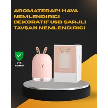 Uravas Store USB Bağlantılı Sessiz Çalışan LED Işıklı Nemlendirici Difüzör 200 ml