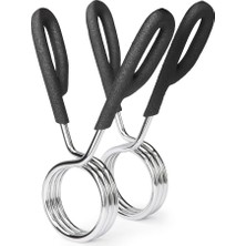 Ağırlık Çubuğu ve Halter Kolları Için Halter Aksesuarı Yaylı Klips Yaka, Çift Olarak Satılır