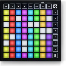 Launchpad Mini Mk3, Taşınabilir Mıdı 64-Pad, Ableton Live ve Logic Pro Performansları Için USB Izgara Denetleyicisi, Siyah