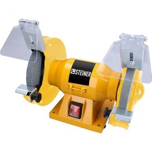 Alman 125 mm Turbo 3800 Watt Çark Motoru Zımpara Balta Bıçak Bileme Makinesi Taş Motoru Taşlama Sarı