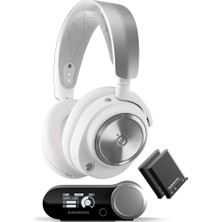 Arctis Nova Pro Wireless Multi-Platform Gaming Kulaklık, Birinci Sınıf Hi-Fi Ses Sürücüleri, Aktif Gürültü Giderme, Clearcast Gen2 Mikrofon, Pc, Ps5, Ps4, Switch, Mobil, Kablosuz