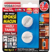 53.03.049 Epoksi Macun Yapıştırıcı, Beyaz