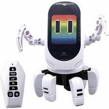Sesli ve Işıklı Programlanabilir Octobot Robot