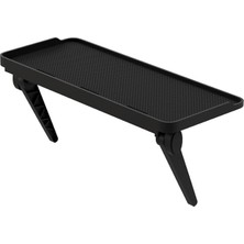 TA53 Ayarlanabilir Tv Üstü Depolama Tutucu, Ekran Monitör Üst Raf, Cep Telefonu Standı,medya Kutuları ve Oyun Konsolu Kumanda Tutucu Ev Ofis Için Özel Tasarlanmış Monitör Tv Ekran Rafı