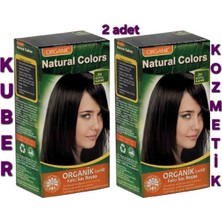 Natural Colors 3n Koyu Kahve Organik Içerikli Amonyaksız Kalıcı Saç Boyası 2 Paket