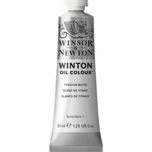 & Newton Winton Yağlı Boya Titanyum Beyaz 37 ml Tüp, Eşit Tutarlılık, Solmayan, Yüksek Kapatma Gücü, Renk Pigmentleri Bakımından Zengin