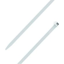Kablo Cırt Kelepçe Beyaz 48X300 mm 100 Lük