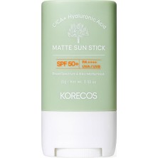 Sun Stick SPF50+ Pa++++ Uva/uvb Mat Bitiş Sağlayan Yüksek Korumalı Stick Formunda Güneş Kremi