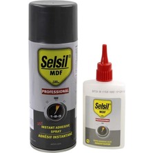 Mdf Aktivatörlü Hızlı Yapıştırıcı, 400 ml