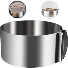 Home Paslanmaz Çelikten Ayarlanabilir Kek ve Pasta Kalıbı,ayarlanabilir Kek Çemberi,ayarlı Ekmek Kalıbı,pastacılık ve Dekokrasyon Için Çelik Paslanmaz Ayarlı Kek Kalıbı