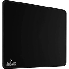Deer Oyuncu Mouse Pad, Fare Altlığı, Kenar Dikişli, Kaymaz Taban, Ofis Tipi, Pürüzsüz Yüzey, Çalışma Masası Altlığı (35X28 M)