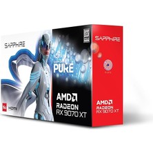Pure Amd Radeon™ Rx 9070 Xt Gamıng Oc 16GB Dual Hdmı/dual Dp