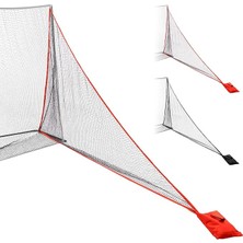 Golf Vuruş Ağları Için Şaft Ağı Bağlantısı - Siyah Veya Kırmızı