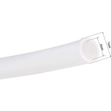 Silikon Hortum Gida Sinifi Peristaltik Laboratuar Tipi 100% Saf Silikon 2x4, 2x5, 3x6, 4x6, 4x7, 5x8, 7X10 (1m, 4mm x 7mm)