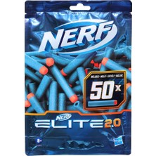 Elite 2.0 50 Dart Yedek Paketi, 50 Resmi Nerf Elite 2.0 Dart Içerir, Tüm Nerf Elite Atıcılarla Uyumludur