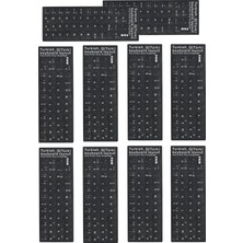 Mtrq Türkçe Q Klavye Sticker/laptop Pc Uymlu Türkçe Q Sticker/türkçe Q Klavye Sticker (3)