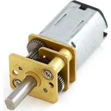 12V 12MM 120 Rpm Redüktörlü Mikro Dc Motor
