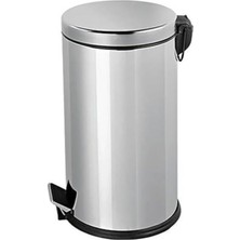 Pedallı Paslanmaz Çelik 16 Litre Çöp Kovası Içi Çıkabilen 2. Kovalıdır