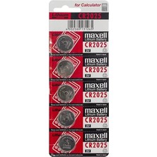 Uravas Store Maxell Cr 2025 Lithium Pil 5’li Paket