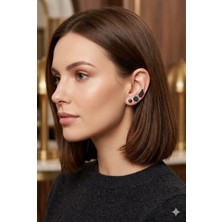 Tılsım Accesories Çelik Küpe Siyah