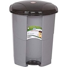 18 Lt Pedallı Çöp Kovası (10191) Beyaz
