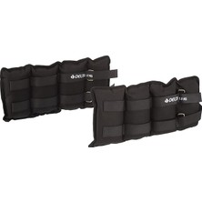 El Ayak Bilek Kas Güçlendirici Ağırlık Seti,2 x 1,5 Kg,siyah