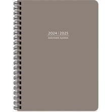 Color 16 * 23 Spiralli Akademik Ajanda - Venge