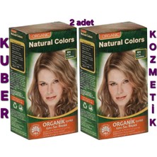 Natural Colors 8n Açık Kumral Organik Içerikli Amonyaksız Kalıcı Saç Boyası 2 Paket