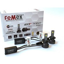 Gt Nano Pro H7 Şimşek Etkili LED Xenon 110W 22.000 Lumen