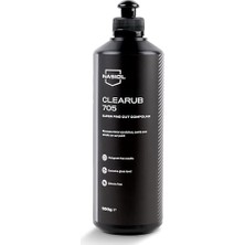 Clearub 705 Araç Çizik,hare Giderici Pasta CILA-500 Gr-Boya Koruma Parlatma Wax, Detailing, Güçlü Çizik Alıcı Araç Pasta Cila, Boya Koruyucu ve Parlatıcı Oto Polisaj