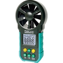 Pro's Kit Ten,proskit MT-4615 Dijital Anemometre Rüzgar Hız ve Hava Debi Ölçer LCD Ekranlı