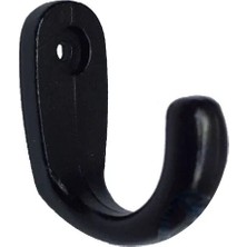 Uravas Store Büyük Tekli Fincan Askı, Dekor Askısı - Siyah, 12X23X30 mm