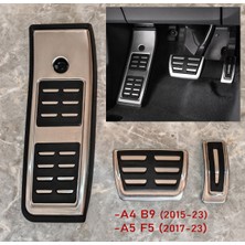 GCP German Car Parts Audi A4 B9 Krom Sline Pedal Set -A5 B9 5f Pedal Set