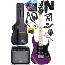 DE-150PU-35AMP Maple Klavye Hh Yüksek Kaliteli 35W Amfili Elektro Gitar Seti