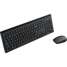 8110M Bluetooth Wireless Kablosuz Klavye Mouse Set Türkçe Q