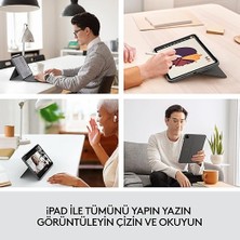 Combo Touch Klavyeli iPad Kılıfı, Ayrılabilir, Trackpad ve Smart Connector Özellikli, Arka Aydınlatma ve Destek Ayaklı Klavye, iPad Pro 11 Inç 1. 2. 3. ve 4. Nesil ile Uyumlu, Gri