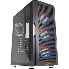 K Mesh Kyber Siyah Kasa, 750W 80+ Gold, Rainbow Aydınlatma