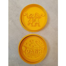 Stilcraft 23 Nisan Temalı Kurabiye Kalıbı