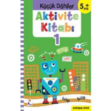 İndigo Kitap Küçük Dahiler Aktivite Kitabı 1 – 5+ Yaş (Pedagog Onaylı)