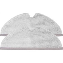 S6 Maxv ile Uyumlu Ibrush 2li Mop Fiber Bezi (Roborock S6 Maxv ile Uyumlu Ibrush)