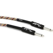 Festival Hemp Instrument Cables 3 Metre - Rainbow Enstrüman Kablosu