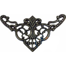 Uravas Store Lounge Dekoratif Köşe Süsü, Köşelik - Büyük, 31X55MM, Antik, 1 Adet