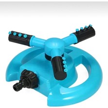 Otomatik 360° Dönen Fıskiye 3 Kollu Ayarlanabilir Bahçe Sulama Sistemi Sehpalı